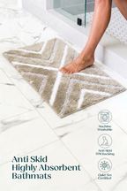 The Delta |  TPR Backing Bath Mat