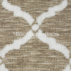 Ultra-Soft Ivory Trellis Bath Mat