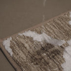 Ultra-Soft Ivory Trellis Bath Mat