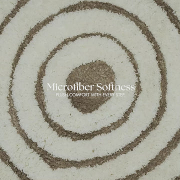 Ripple Luxe Spiral | TPR Backing Bath Mat