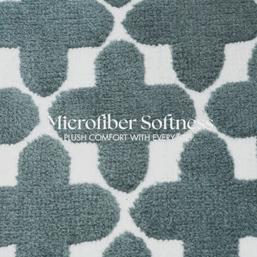 The Clover Suit | Geometric Bath Mat