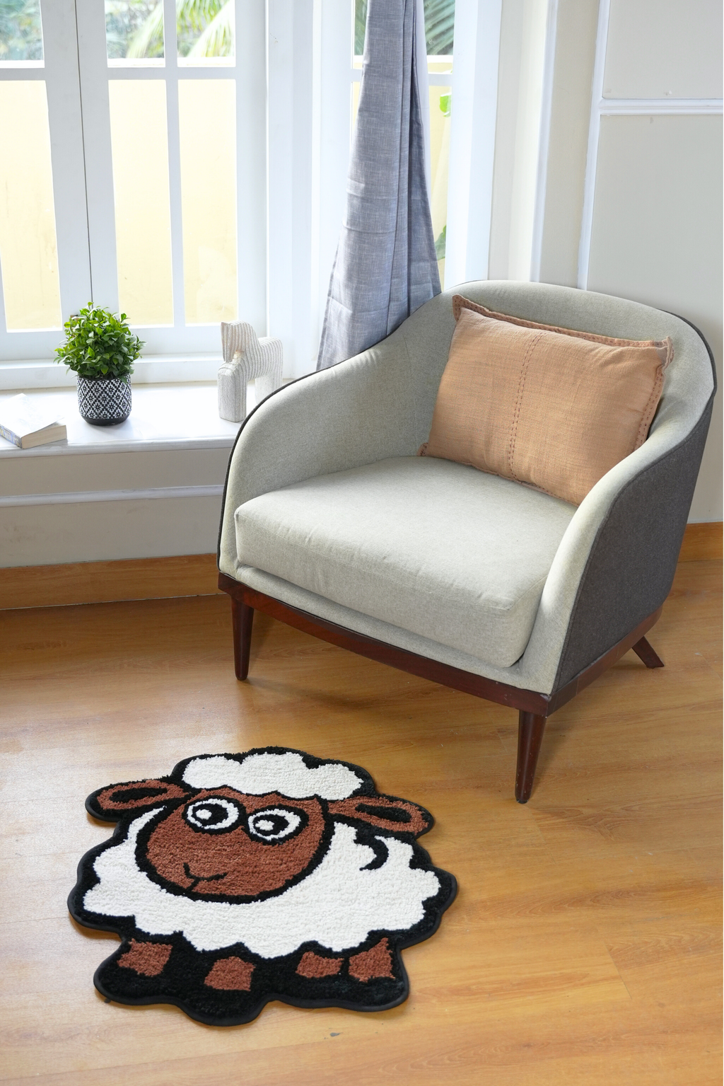 The Shaun Sheep | TPR Backing  Kids Mat